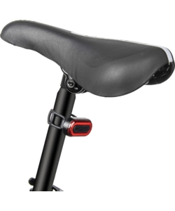 FANALINO POSTERIORE PER BICICLETTA SPARCO IN ALLUMINIO E SILICONE, 3 MODALITA' DI ILLUMINAZIONE